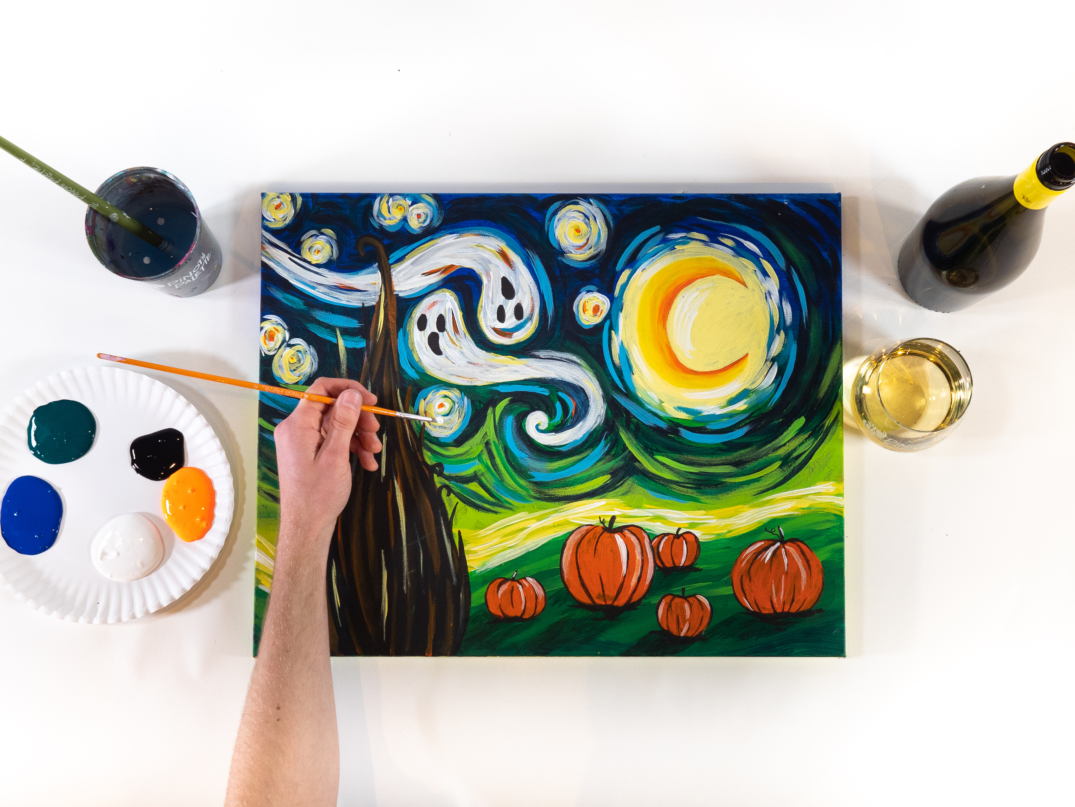 Van Goghs Starry Night - Halloween 2